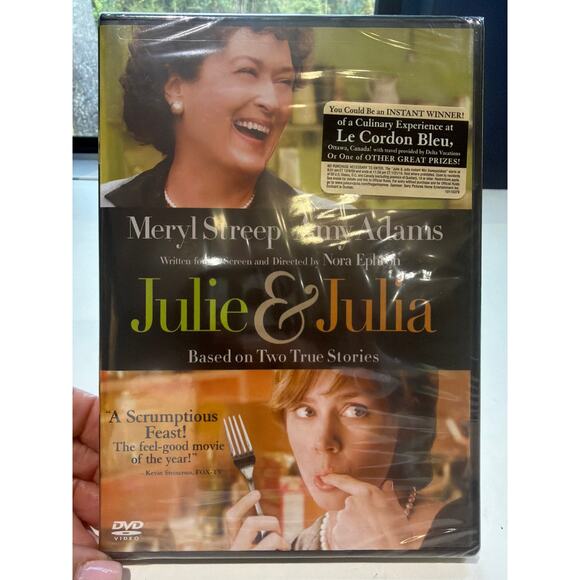 Julie & Julia DVD 2009 Drama Amy Adams Meryl Streep New in Case Factory Sealed - Picture 1 of 2